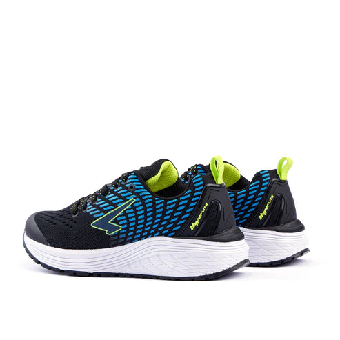 SFIDA Monsoon Boys Running Shoe Black/Blue/Lime