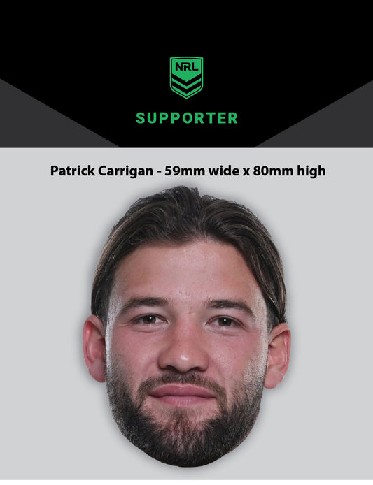 BRONCOS PAT CARRIGAN STICKER