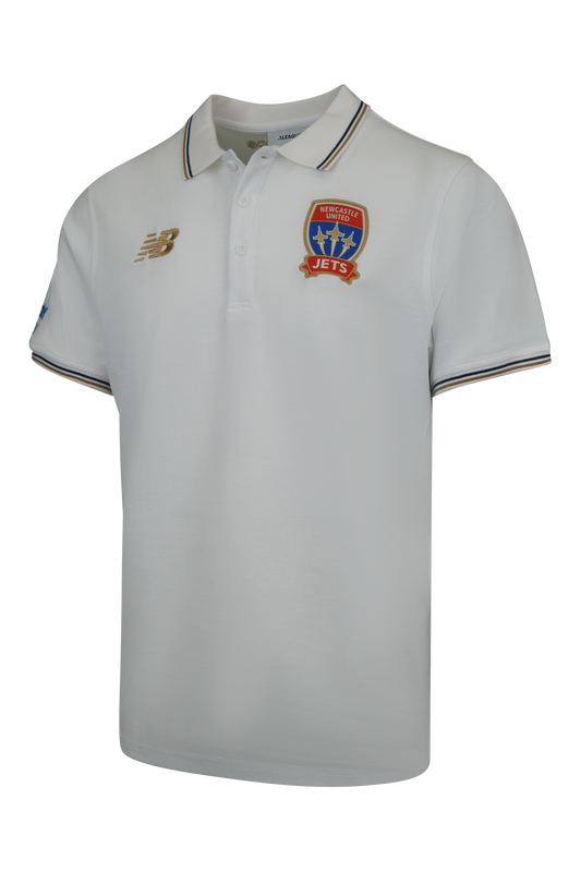 NEWCASTLE JETS FC 25/26 MEDIA POLO - WOMENS