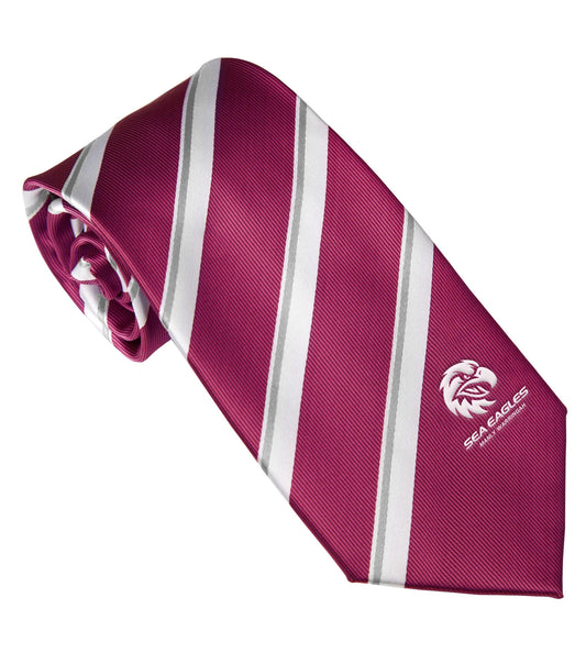 Manly Sea Eagles Embroided Logo Neck Tie