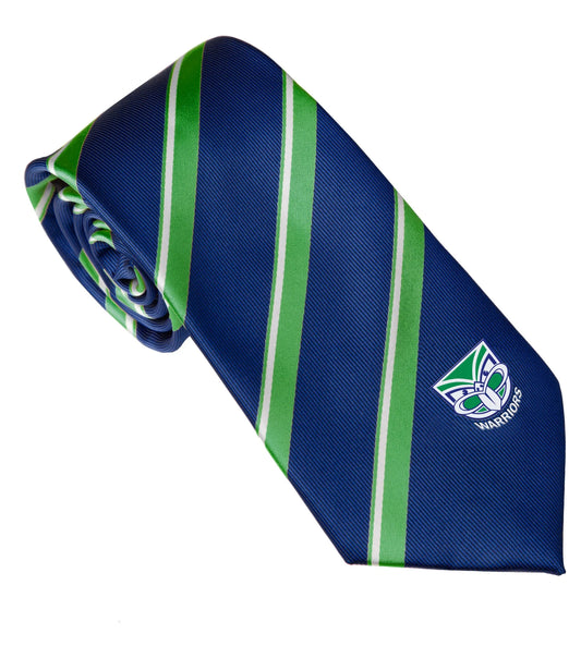 Warriors Embroided Logo Neck Tie
