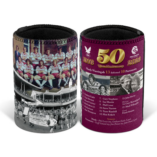 MANLY SEA EAGLES 1976 COMMEMORATIVE CAN COOLER