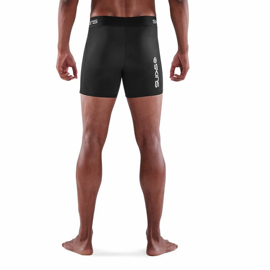 SKINS MENS SERIES 1 BLACK SHORTS