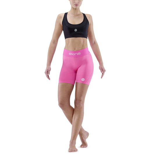 SKINS SERIES 1 WOMENS PINK SHORTS