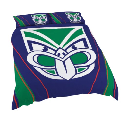 WARRIORS DOUBLE QUILT COVER SET