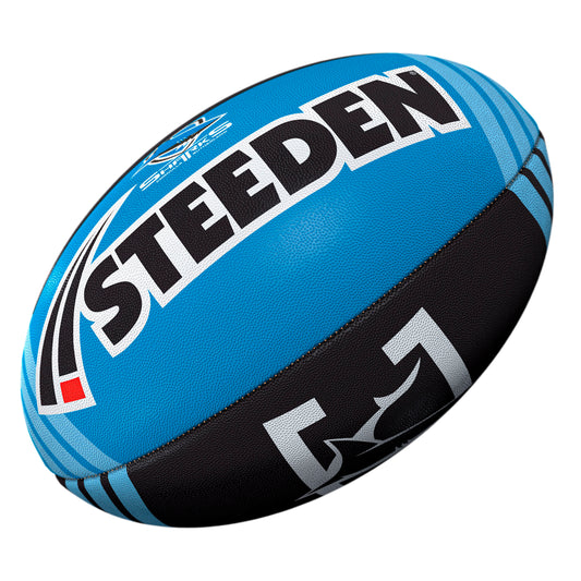 STEEDEN ST-NRL SHARKS ALTERNATE SUPPORTER BALL