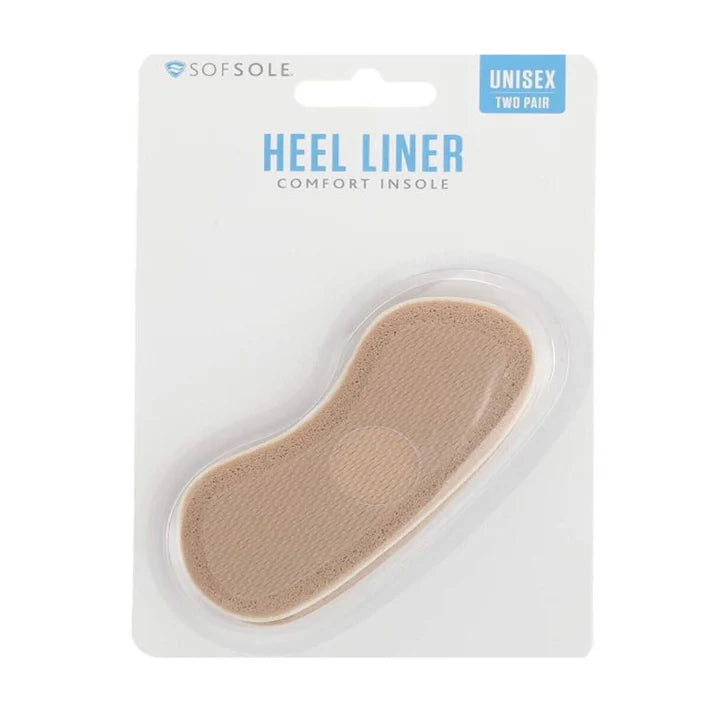 SOFSOLE HEEL LINER 2PK