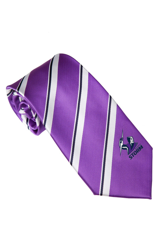 Storms Embroided Logo Neck Tie
