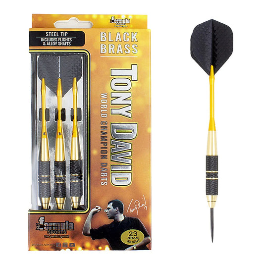 FORMULA SPORTS | Tony David Black Brass Darts