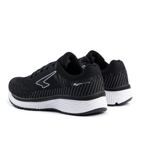 SFIDA Vertex Boys Laces Running Shoe Black/Silver