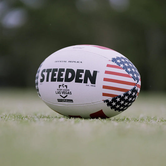 STEEDEN | NRL LAS VEGAS REPLICA Rugby League Ball