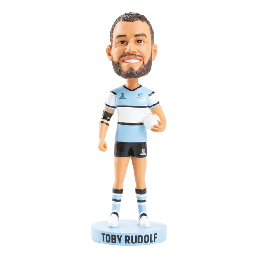 SHARKS TOBY RUDOLF BOBBLEHEAD