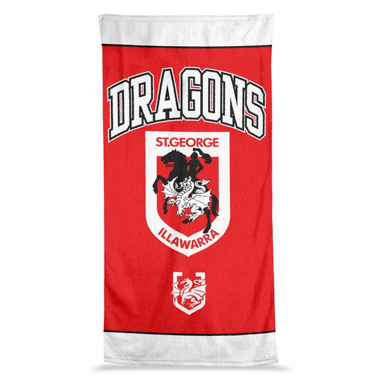 DRAGONS JUMBO BEACH TOWEL