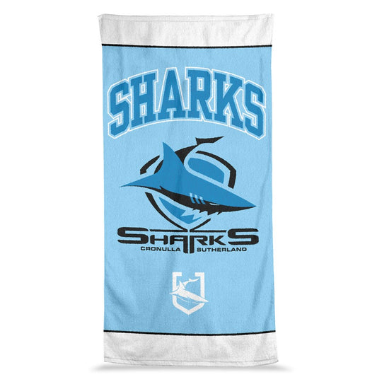 SHARKS JUMBO BEACH TOWEL