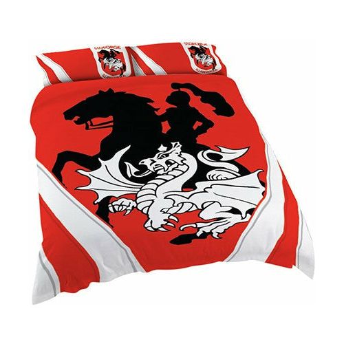 DRAGONS QUEEN QUILT COVER SET