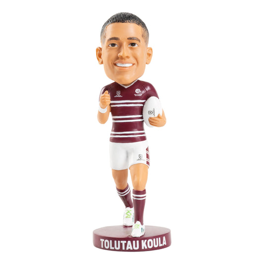 MANLY SEA EAGLES TOLU KOULA COLLECTABLE BOBBLEHEAD