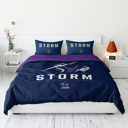 STORM QUEEN QUILT COVER SET