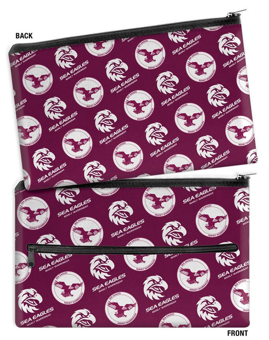 MANLY SEA EAGLES LARGE PENCIL CASE