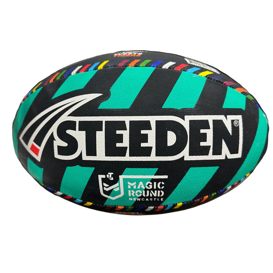 STEEDEN NRLW MAGIC ROUND SUPPORTER BALL - SIZE 5
