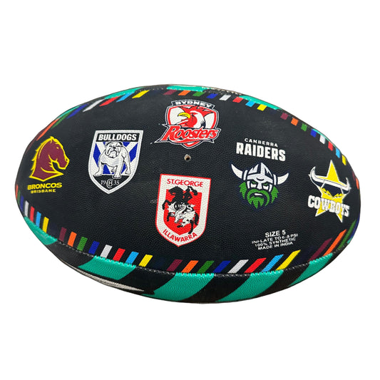STEEDEN NRLW MAGIC ROUND SUPPORTER BALL - SIZE 5