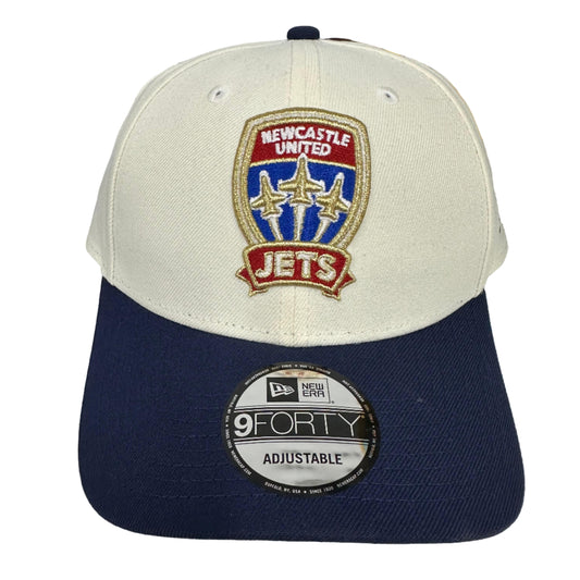 NEW ERA NEWCASTLE JETS CHROME CAP