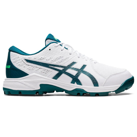 ASICS |  GEL Peake 2 Rubber Cricket  Shoes White/Green