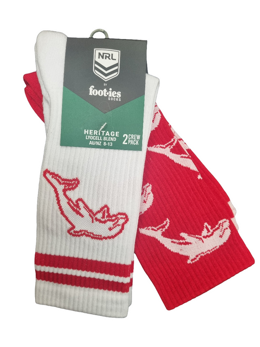 DOLPHINS RETRO SNEAKER SOCKS 2 PACK