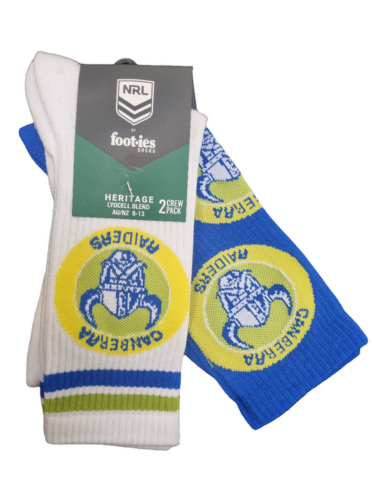 RAIDERS RETRO SNEAKER SOCKS 2 PACK