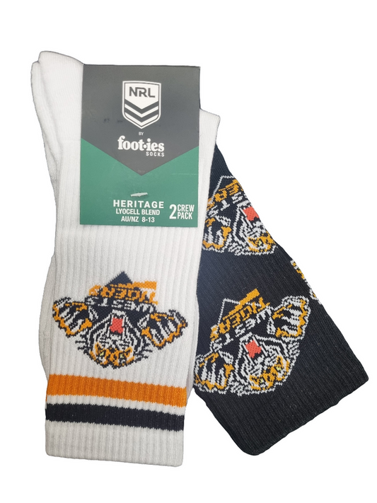 TIGERS RETRO SNEAKER SOCKS 2 PACK