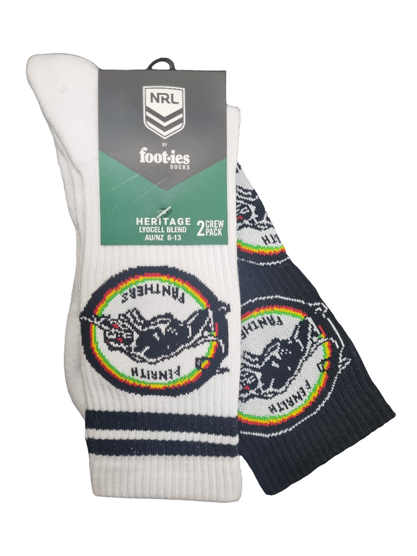 PANTHERS RETRO SNEAKER SOCKS 2 PACK