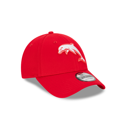 DOLPHINS SCARLET 9FORTY CLOTH STRAP CAP