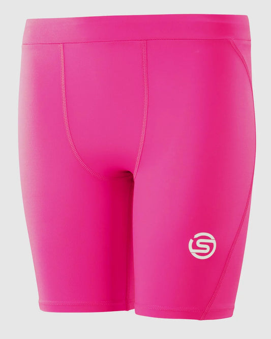 SKINS YOUTH HALF TIGHTS PINK