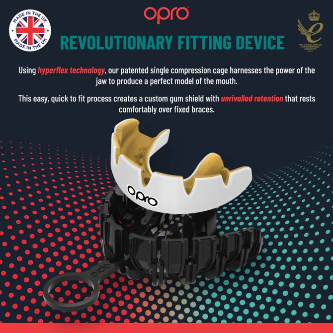 OPRO | INSTANT CUSTOM-FIT ADULT BRACES GEN 5 MOUTHGUARD