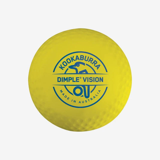 KOOKABURRA DIMPLE STANDARD HOCKEY BALL YELLOW