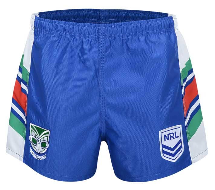 NEW ZEALAND WARRIORS SUPPORTER SHORTS - YOUTH