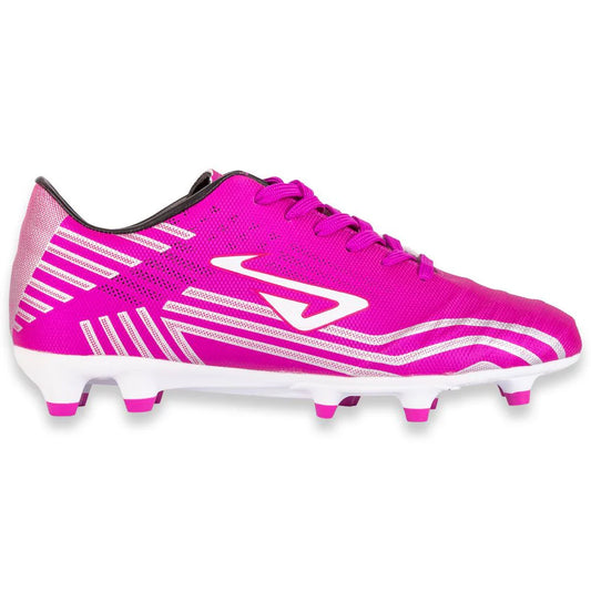 NOMIS Prodigy FG Kids Boots Pink/White/Silver