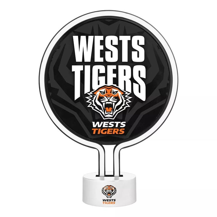 WESTS TIGERS NEON LIGHT