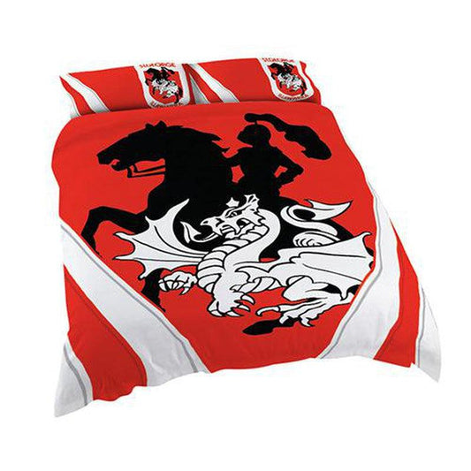 DRAGONS KING QUILT COVER SET