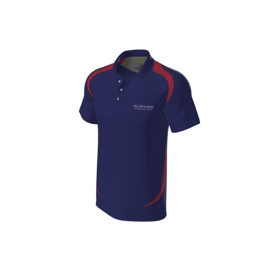 Polo Shirts 1.7 Mens Active Raglan Polo. (x 6)
