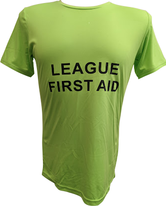 First Aid League T-Shirt - Neon Green