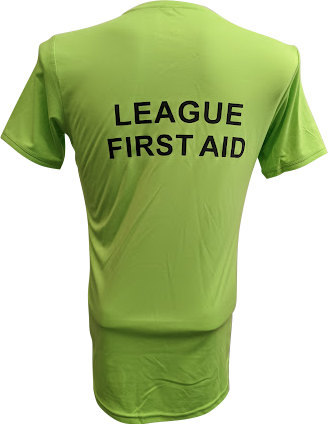 First Aid League T-Shirt - Neon Green