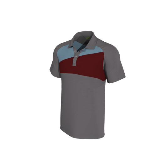 Polo Shirts 1.14 Mens Active Raglan Polo. (x 5)